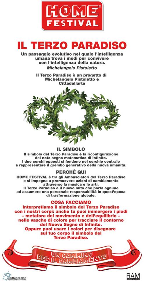 Home Festival – Michelangelo Pistoletto