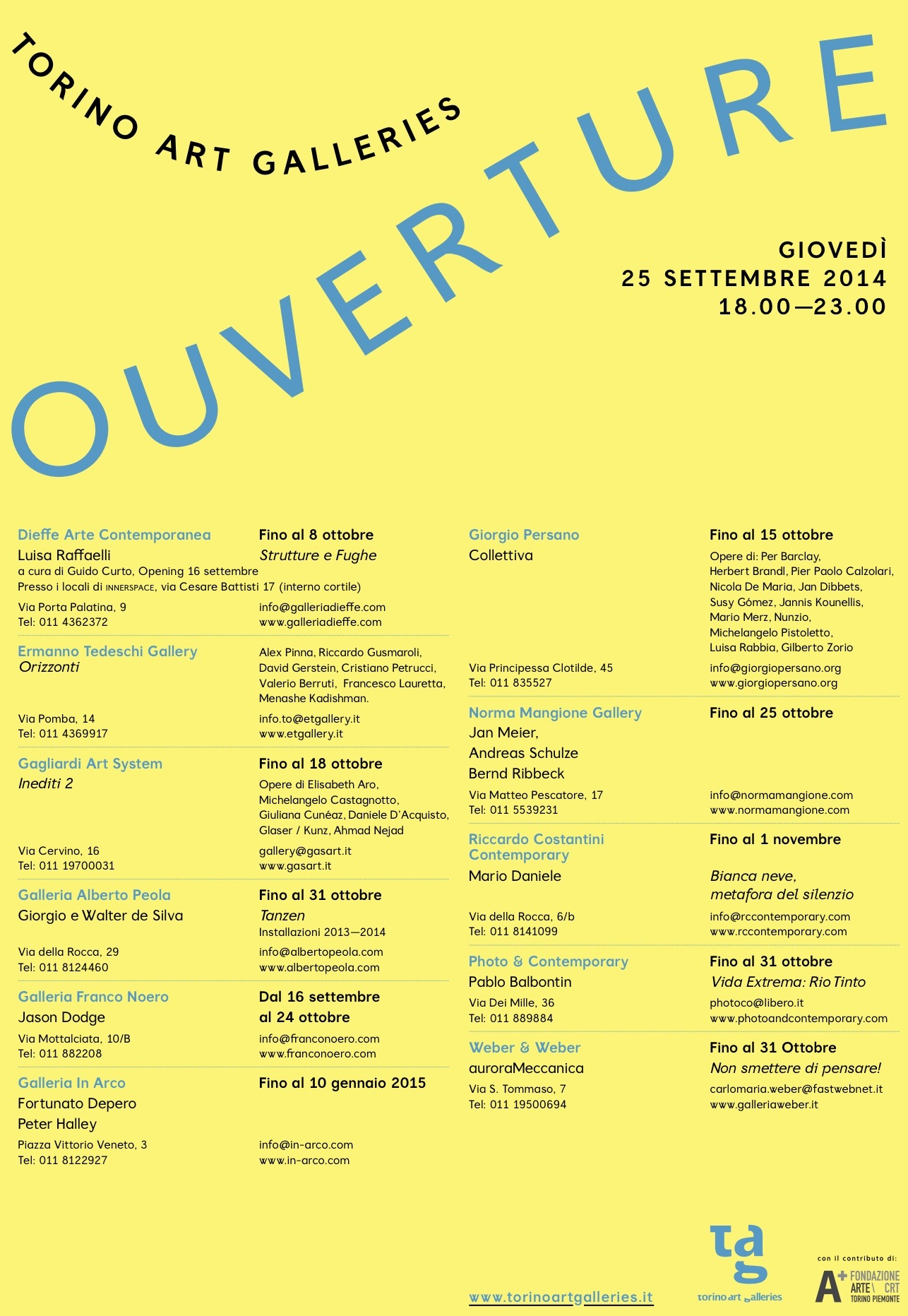 Ouverture 2014