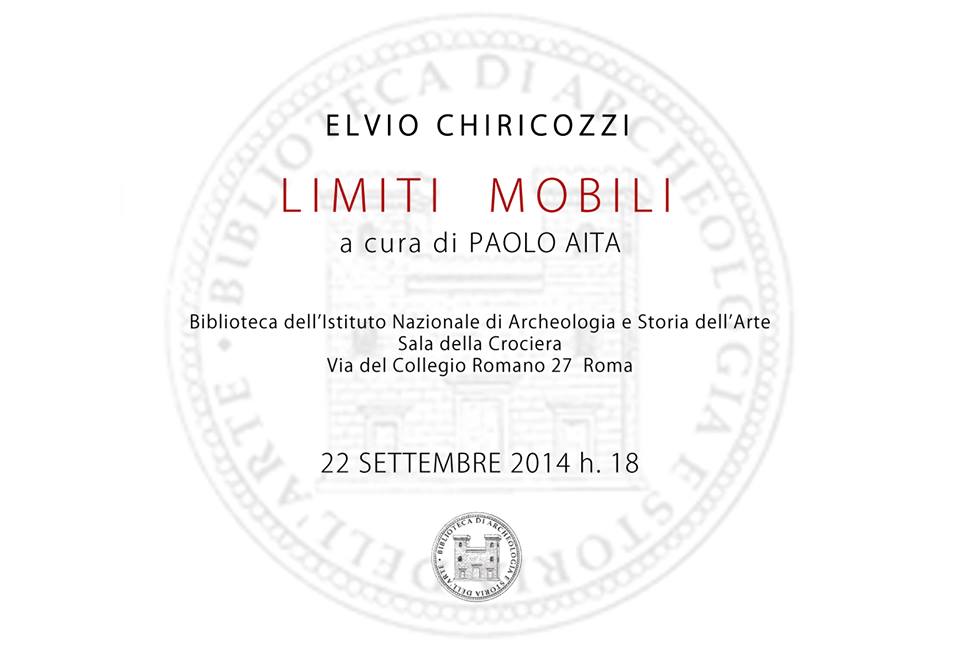 Elvio Chiricozzi - Limiti mobili