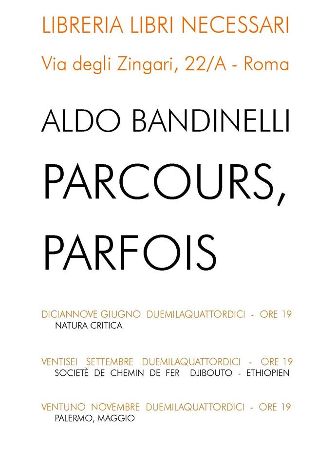 Aldo Bandinelli – Parcours Parfois #1