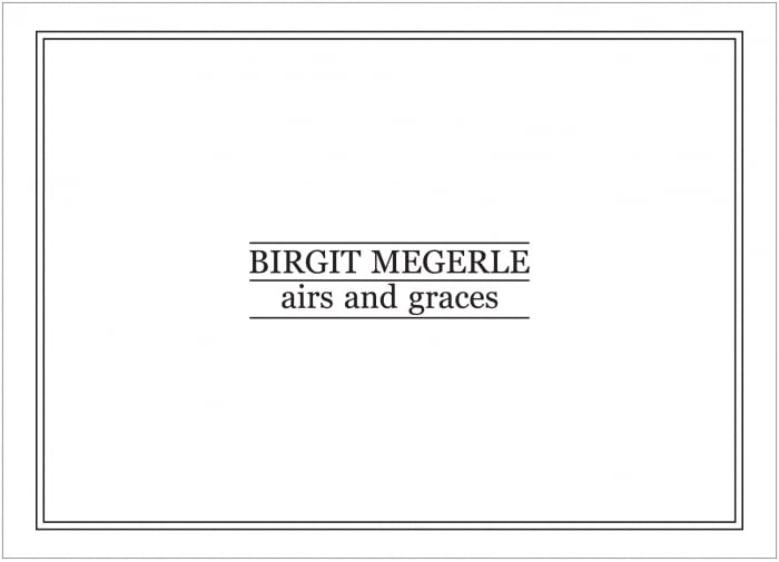 Birgit Megerle - Airs and Graces