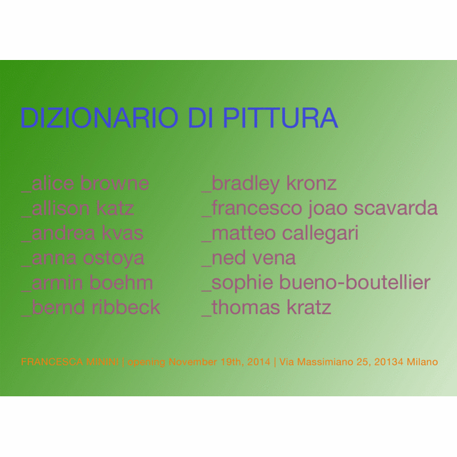 Dizionario di Pittura