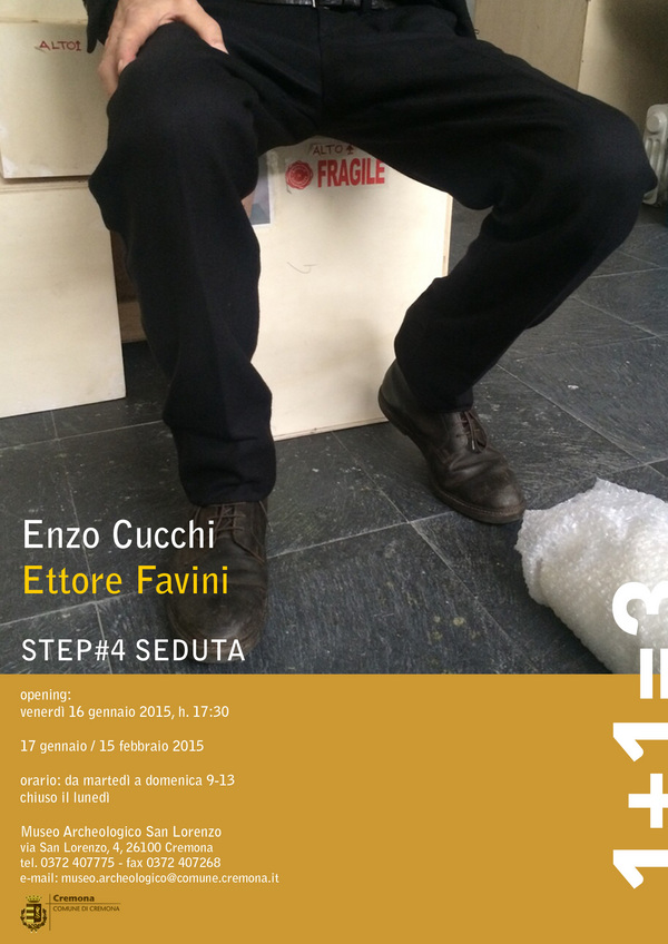 1+1=3. Seduta – Enzo Cucchi