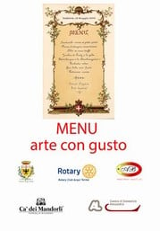 Menu. Arte con gusto