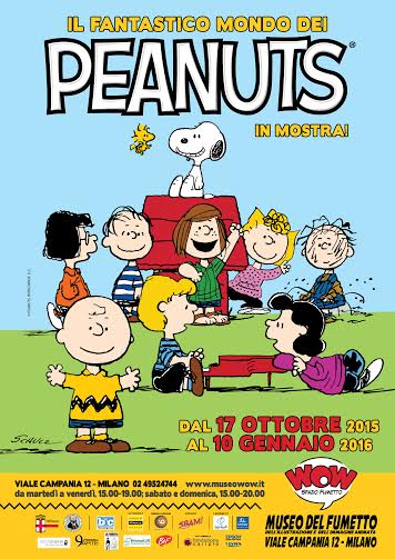Il fantastico mondo dei Peanuts in mostra!