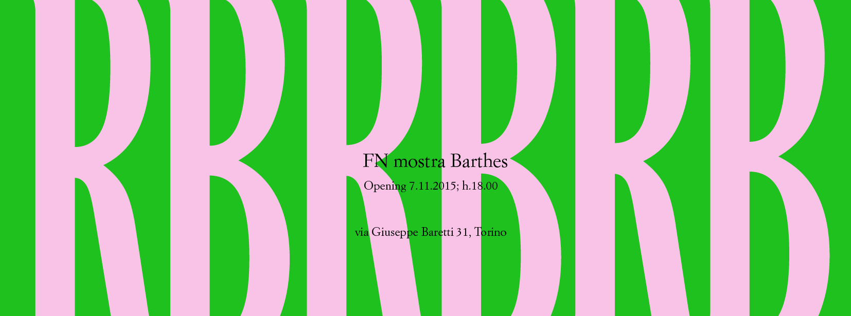 FN mostra Barthes