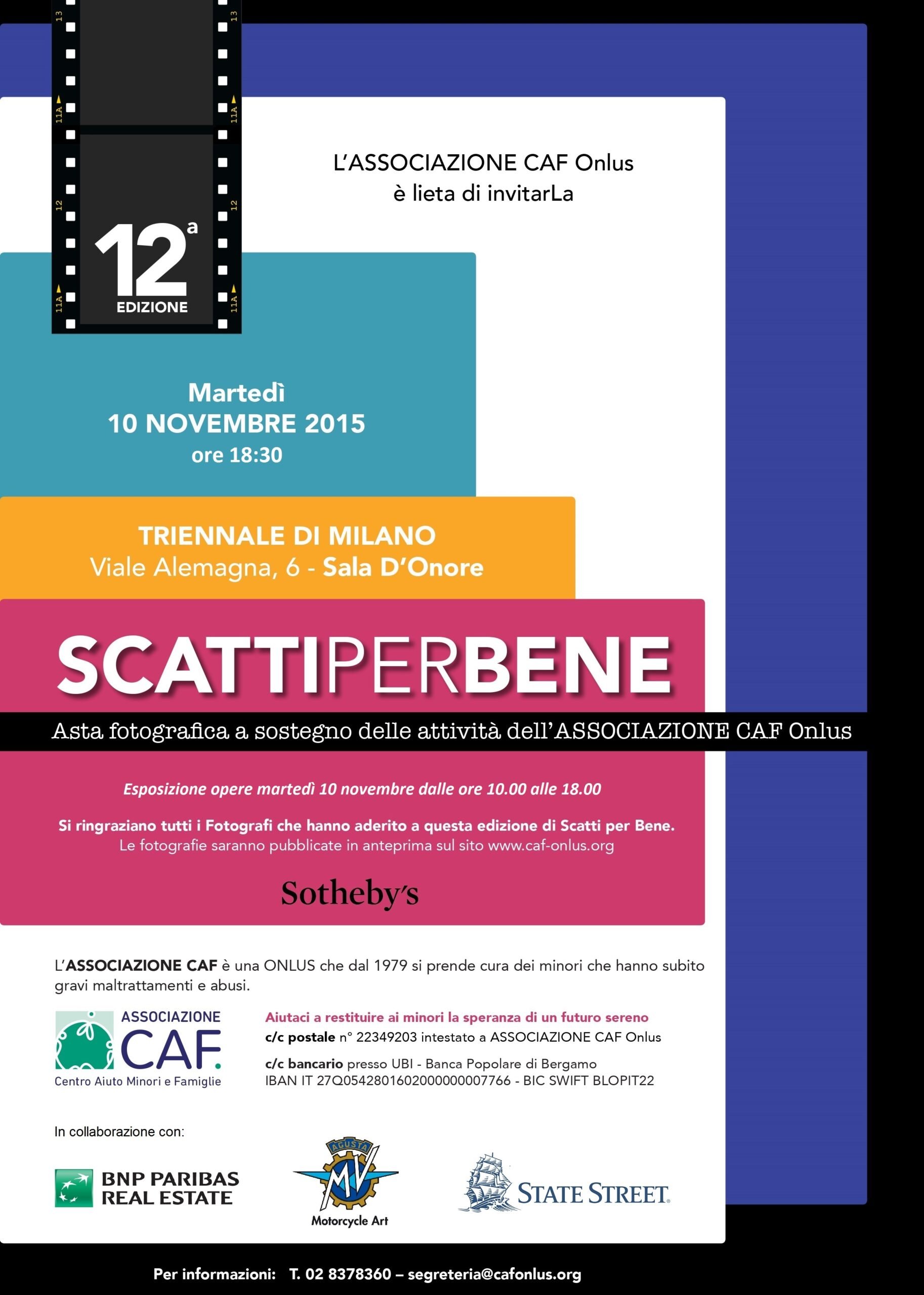 Scatti per Bene 2015