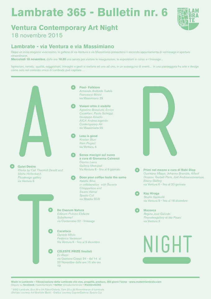 Ventura Contemporary Art Night 2015