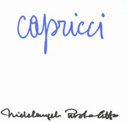Michelangelo Pistoletto – Capricci