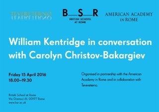 William Kentridge in conversation with Carolyn Christov-Bakargiev