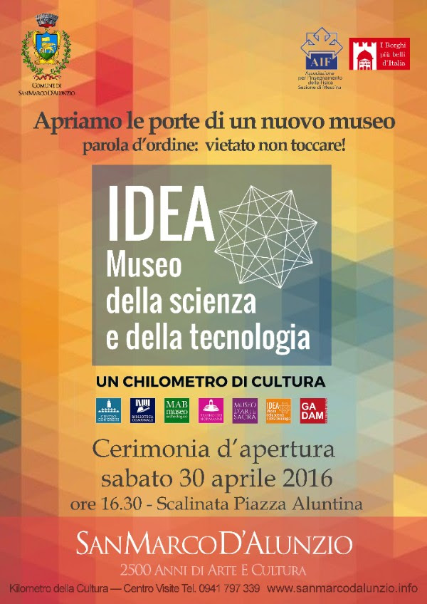 Inaugurazione IDEA Museo della Scienza e della Tecnologia