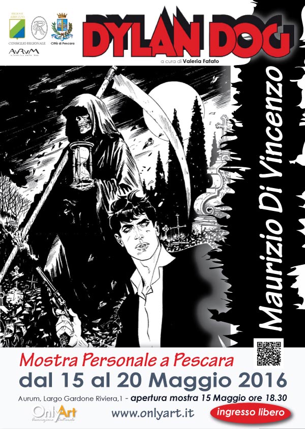 Maurizio di Vincenzo - Dylan Dog a Pescara!