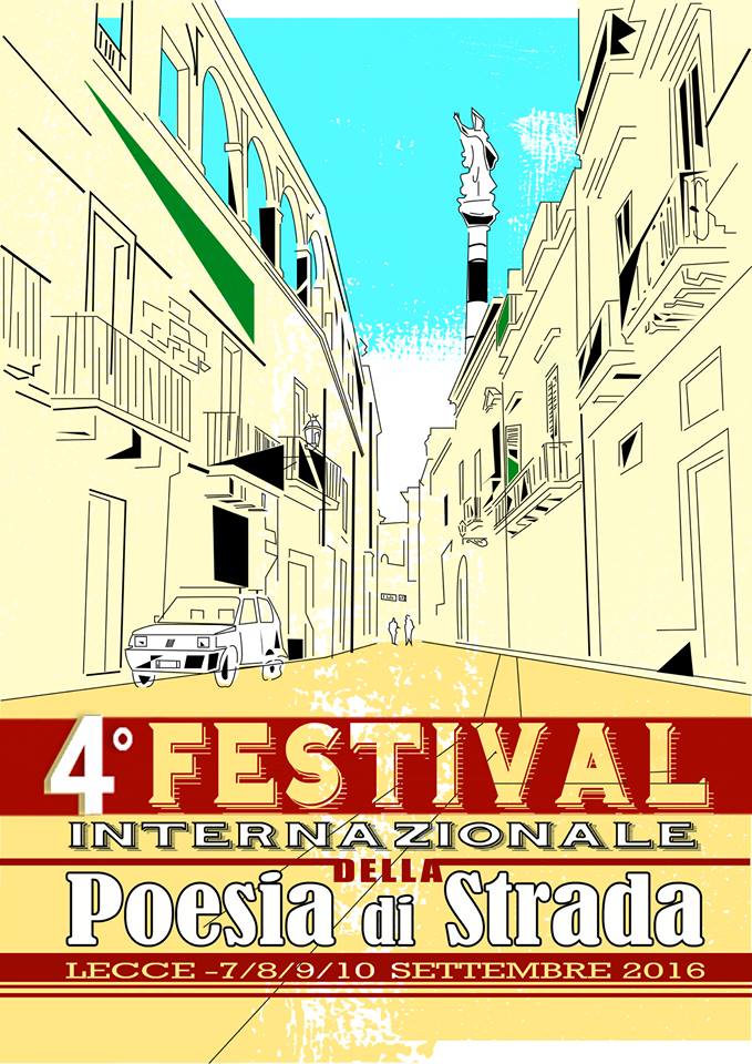 4. festival internazionale di poesia di strada a Lecce 2016