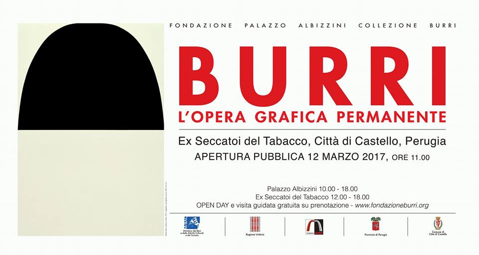 La grafica di Burri. Nuova sezione museale