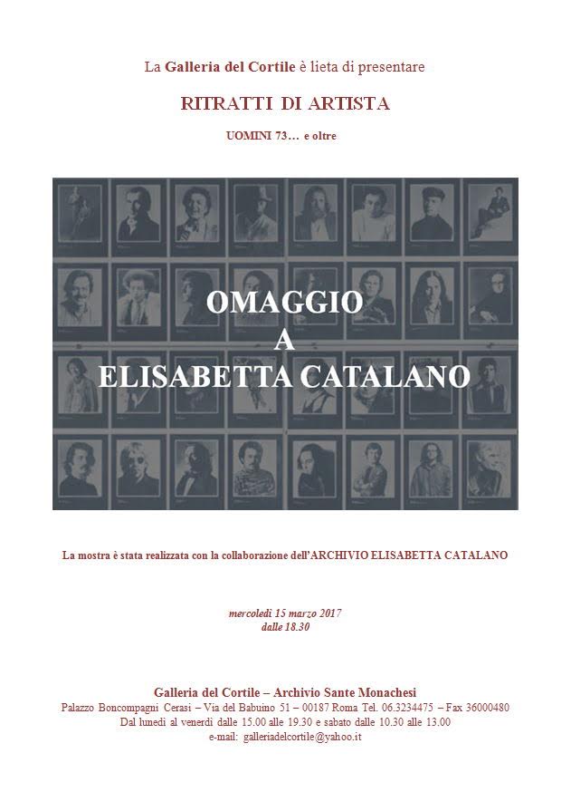 Omaggio a Elisabetta Catalano