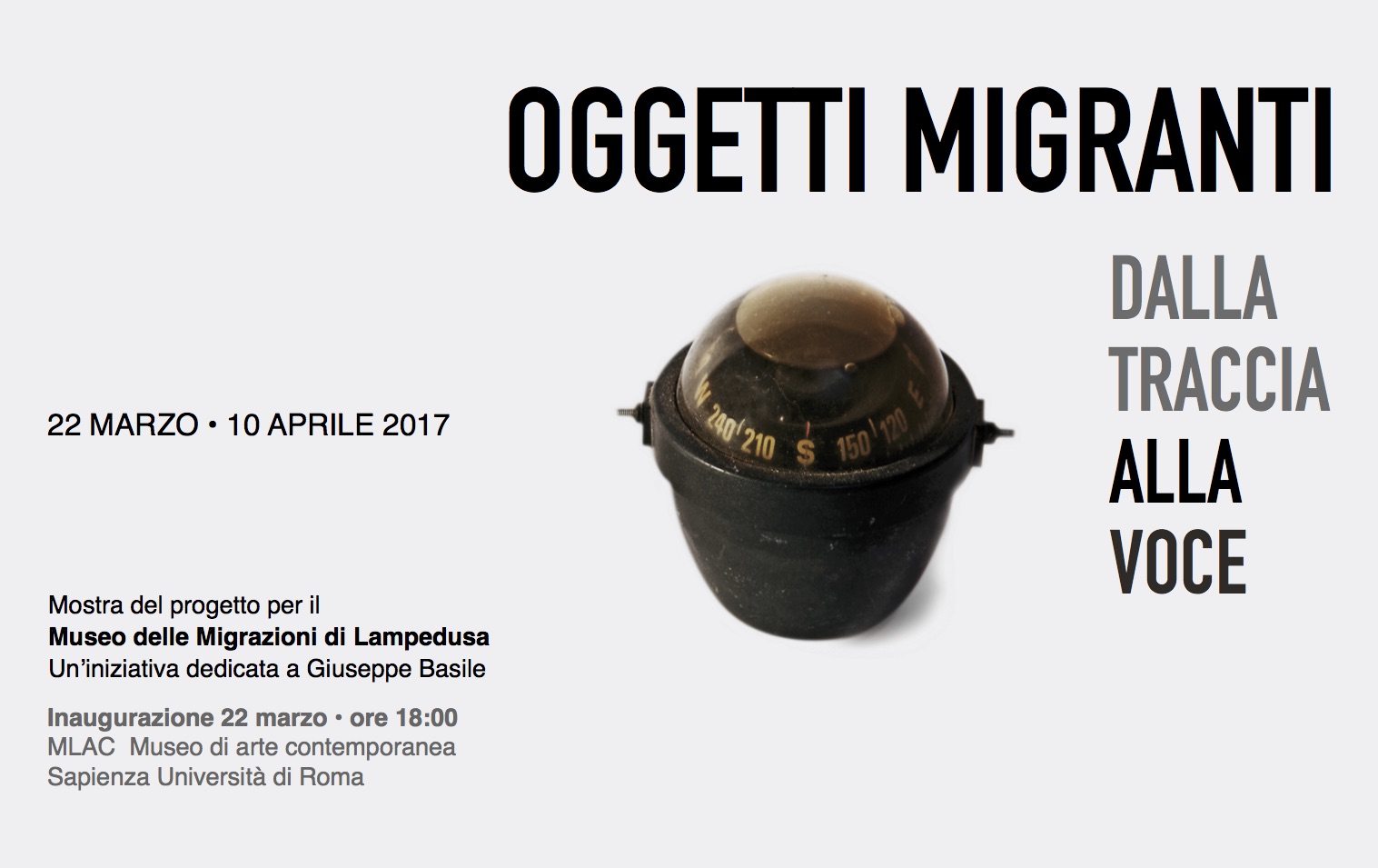 Oggetti migranti. Dalla Traccia alla voce