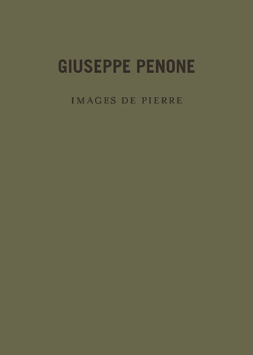 Giuseppe Penone - Images de pierre