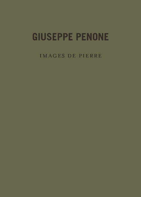 Giuseppe Penone – Images de pierre