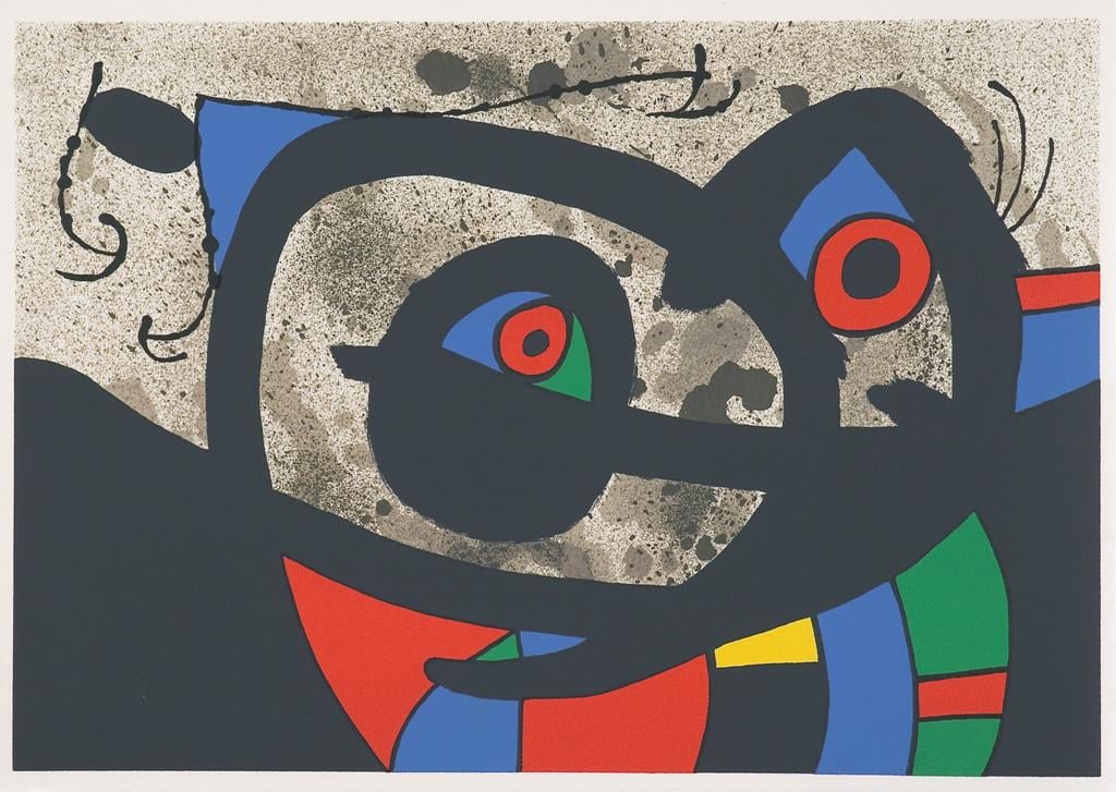 Miró – Le lézard aux plumes d’or