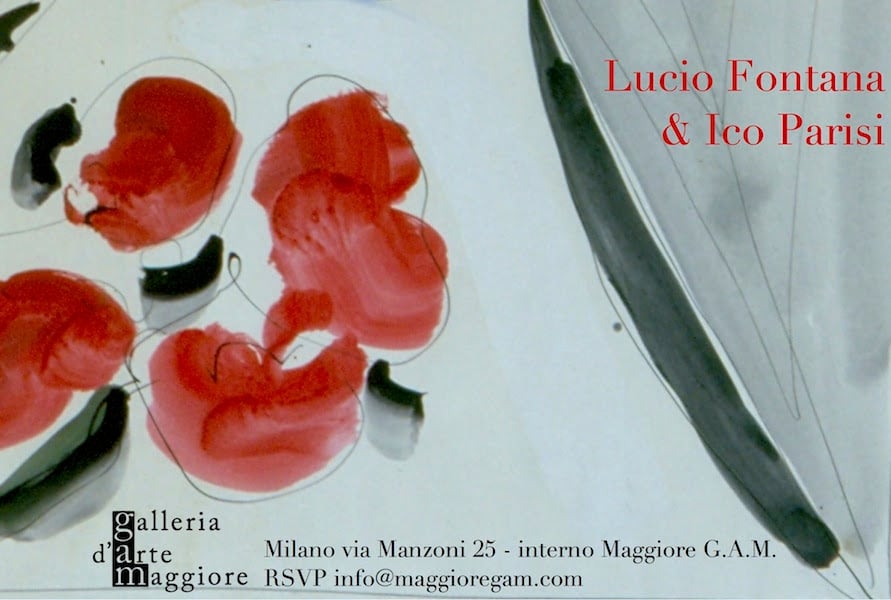 Lucio Fontana & Ico Parisi