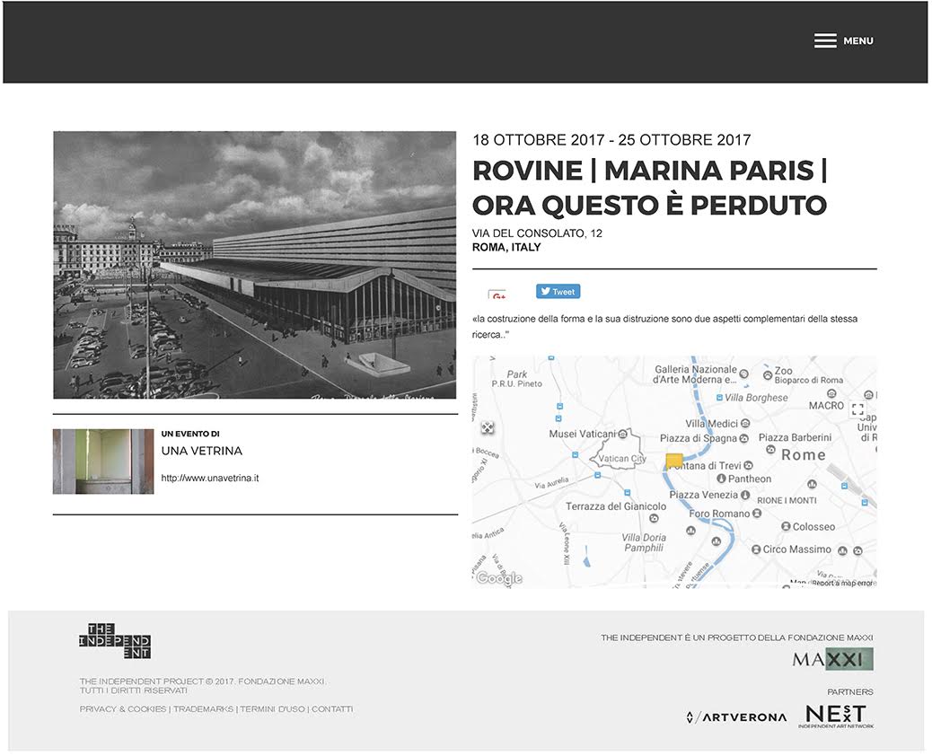 Marina Paris - Rovine