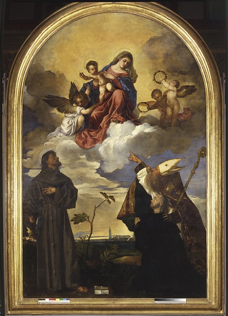 Tiziano - Sacra conversazione 1520