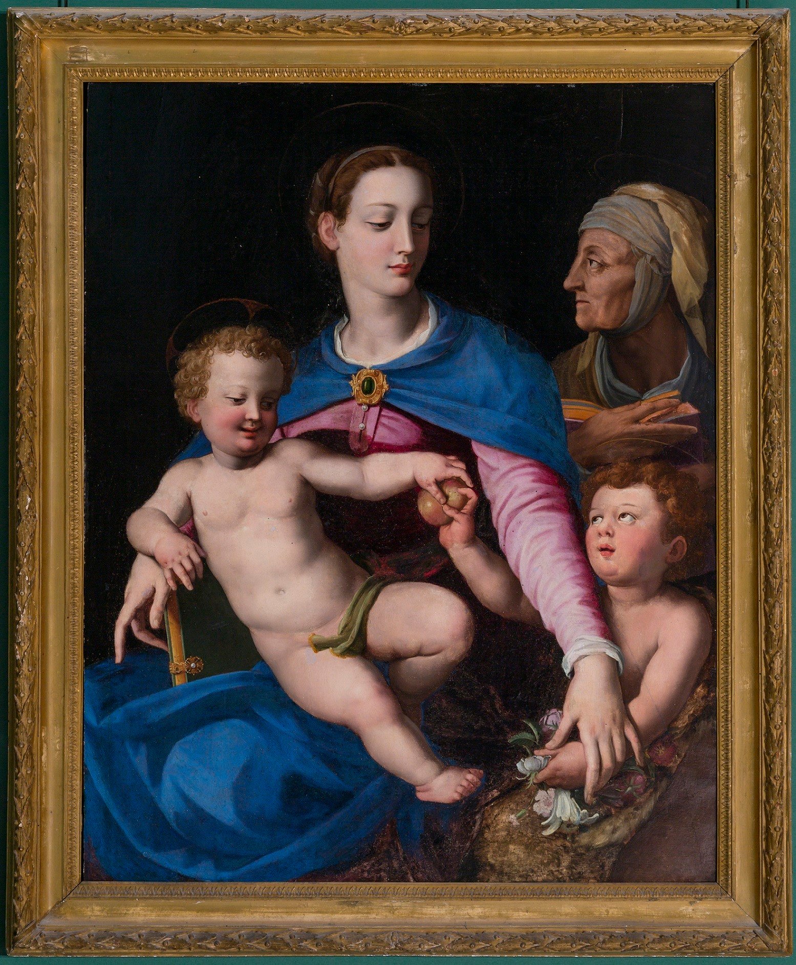 Il Bronzino - Madonna con il Bambino sant’Elisabetta e san Giovannino
