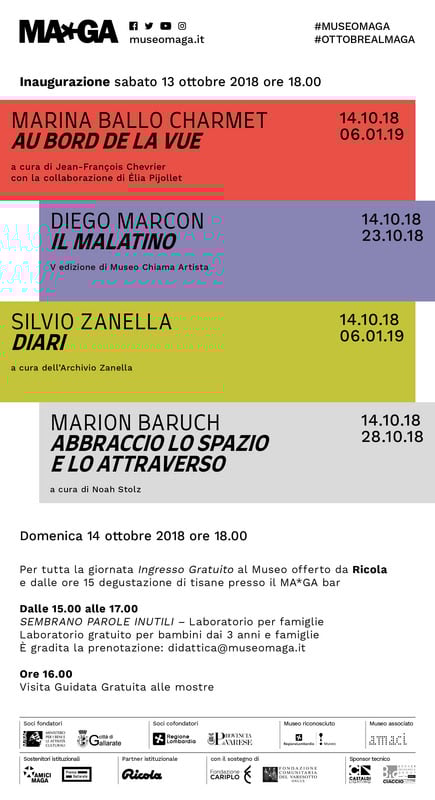 Marion Baruch - Abbraccio lo spazio e lo attraverso