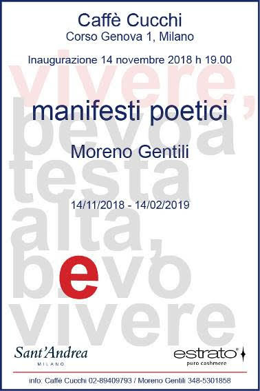 Moreno Gentili – Manifesti poetici