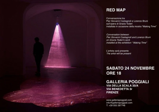 Grazia Toderi - Red Map