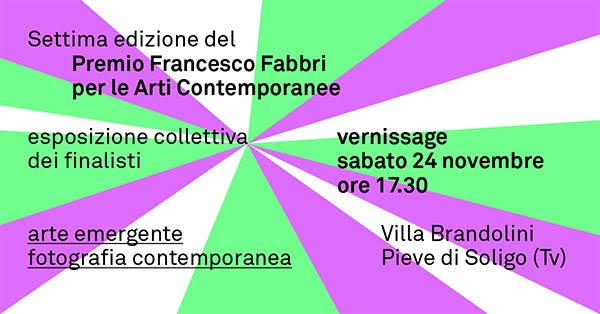 Premio Francesco Fabbri per le Arti Contemporanee 2018