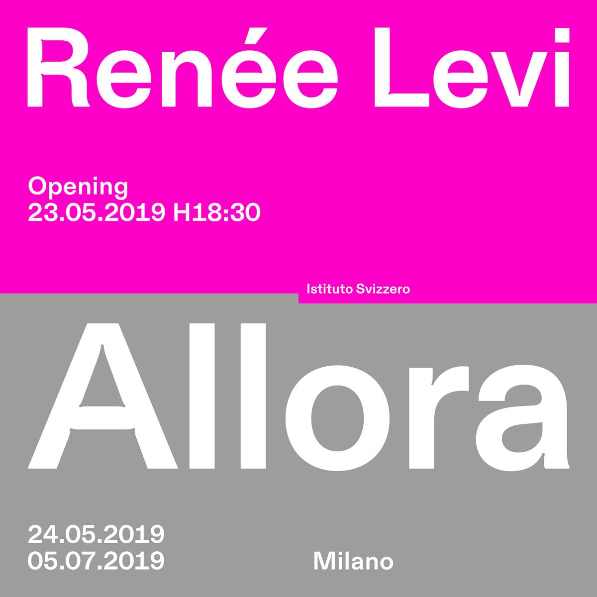 Renée Levi – Allora