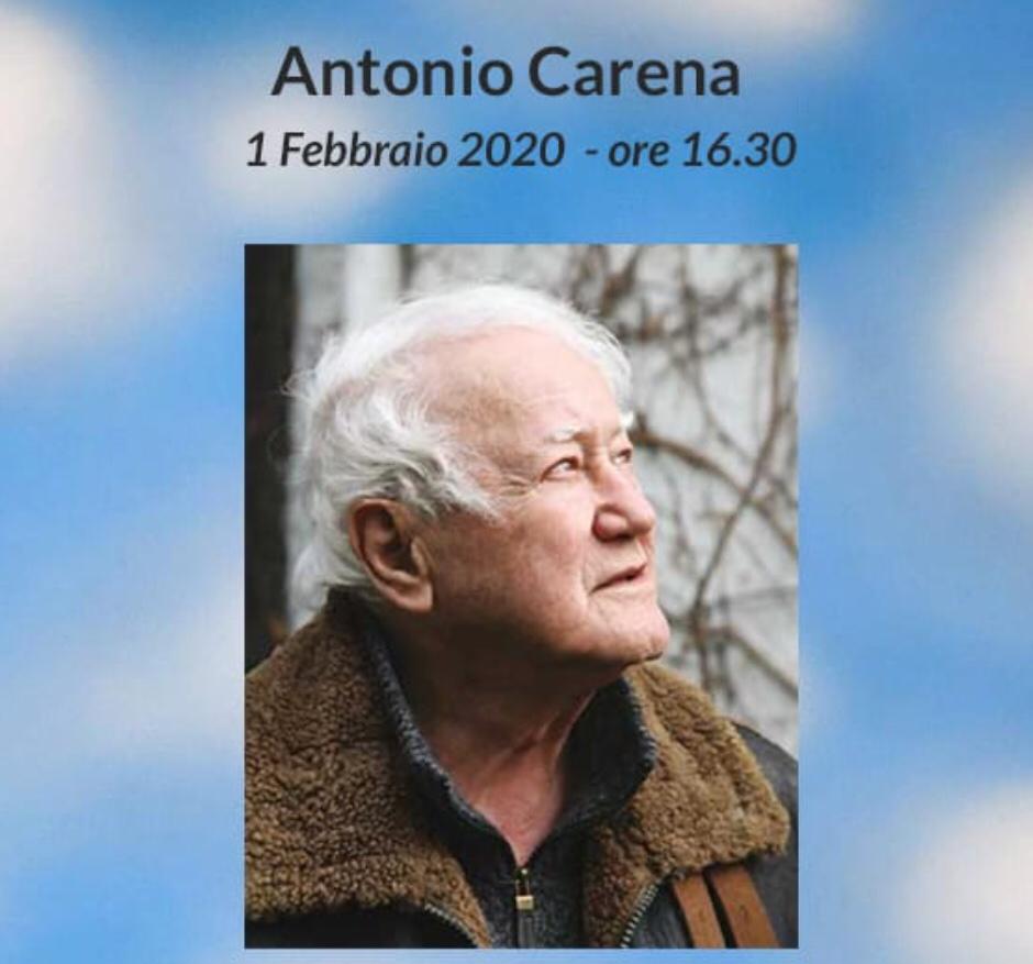In ricordo di Antonio Carena