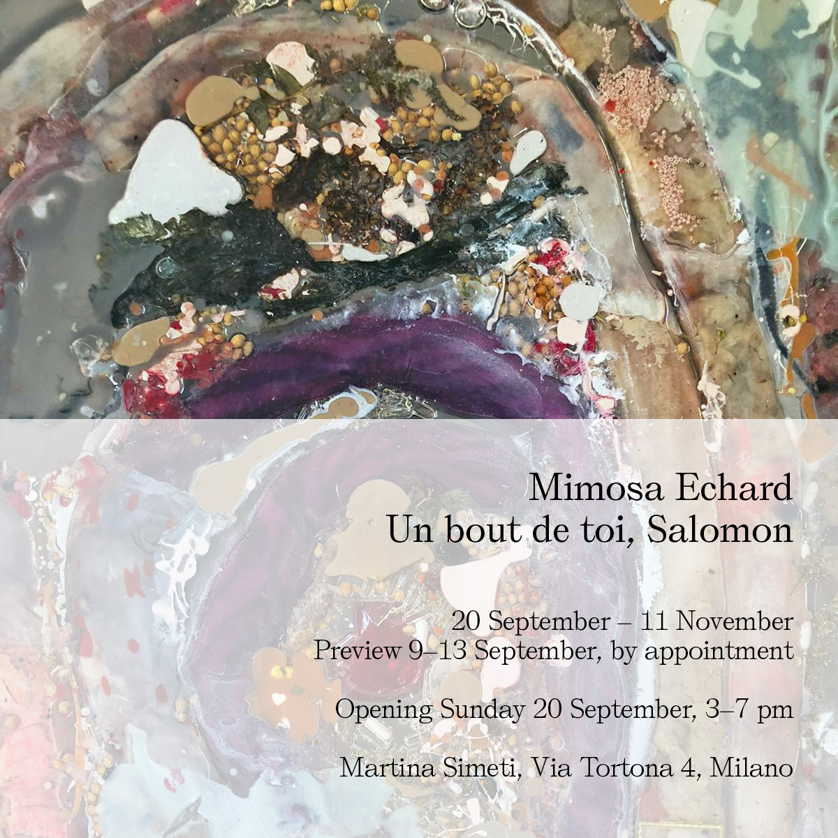 Mimosa Echard - Un bout de toi Salomon