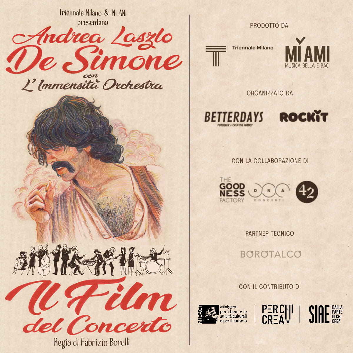 Andrea Laszlo De Simone – Il Film del Concerto