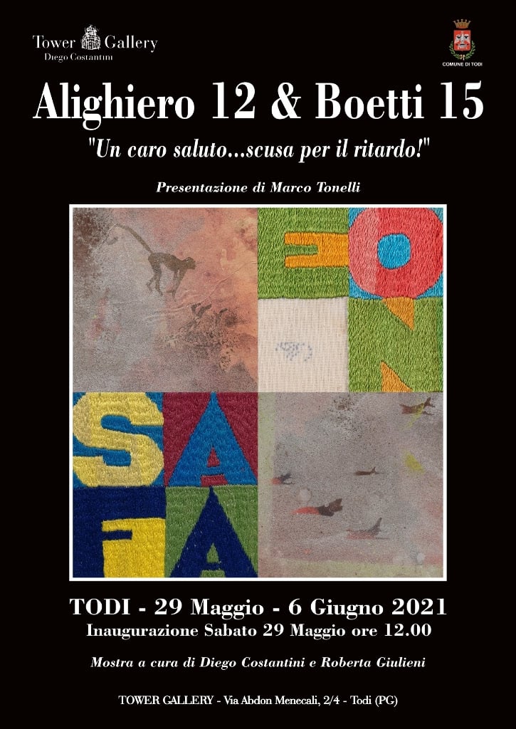 Alighiero 12 & Boetti 15