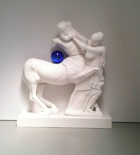 Jeff Koons – Gazing Ball (Centaur e Lapith Maiden)