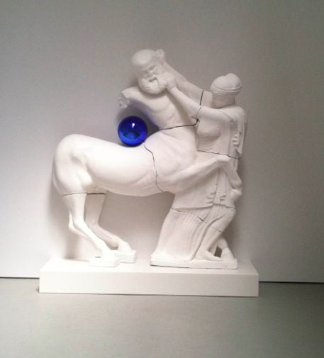 Jeff Koons - Gazing Ball (Centaur e Lapith Maiden)