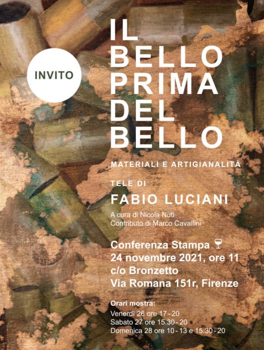 Fabio Luciani – Il bello prima del bello