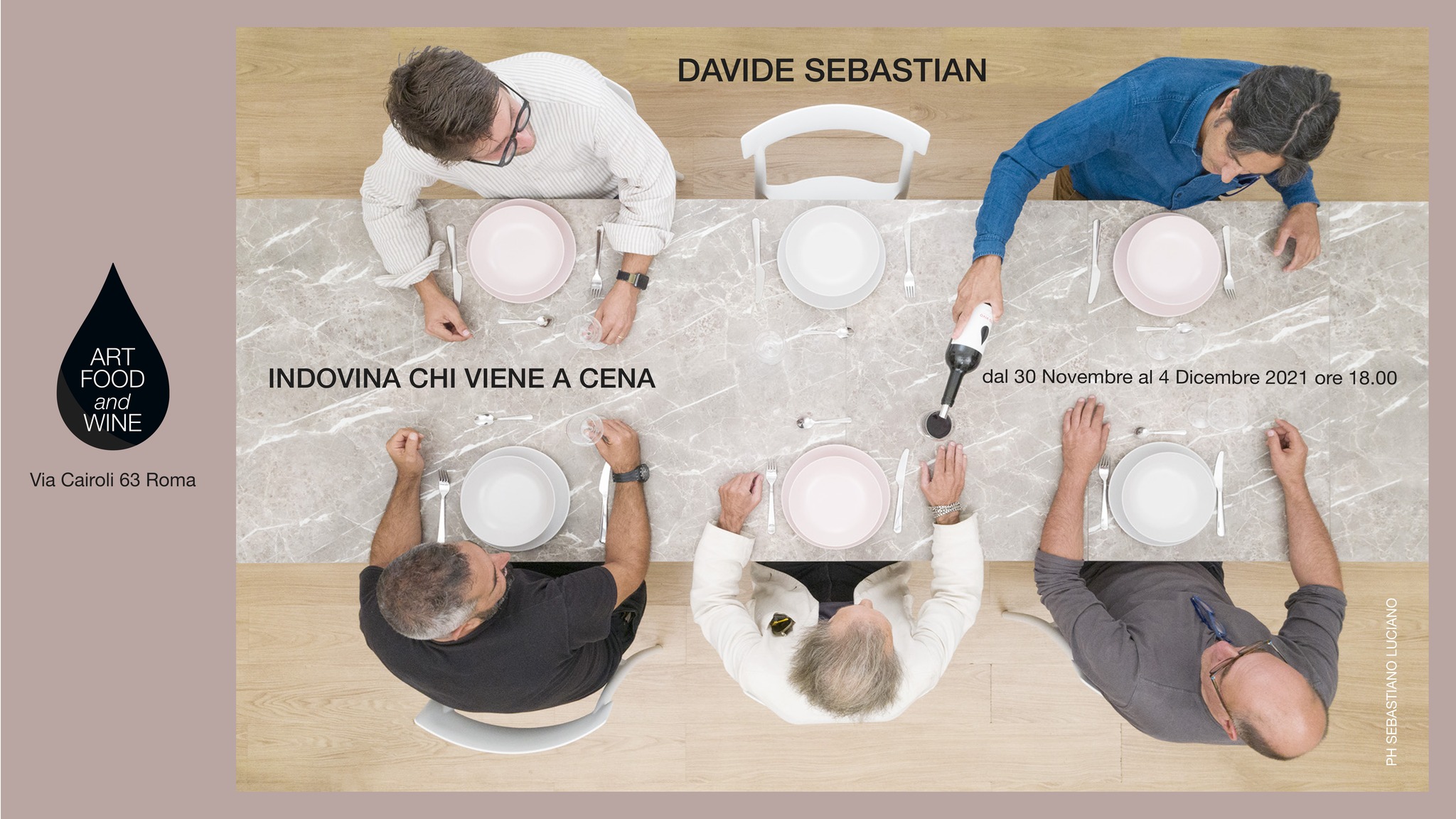 Indovina chi viene a cena - Davide Sebastian