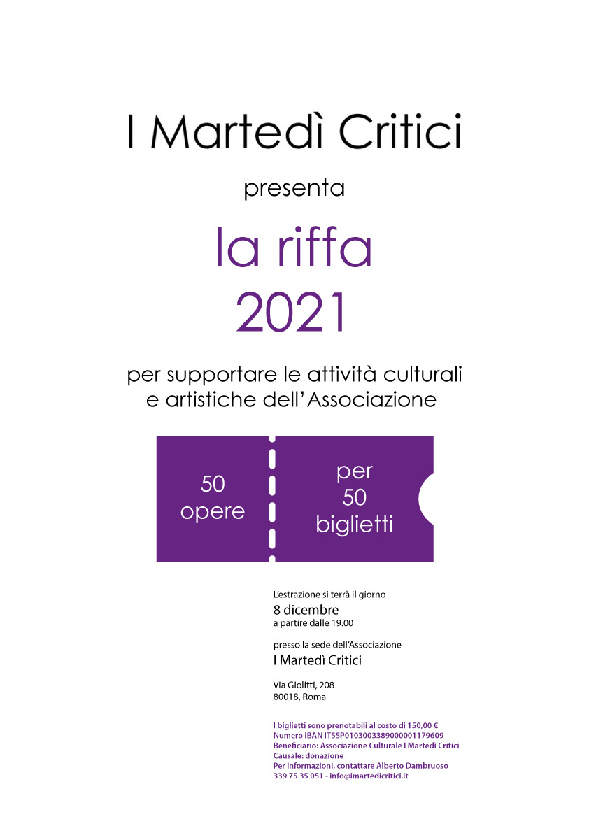 I Martedì Critici - La Riffa 2021