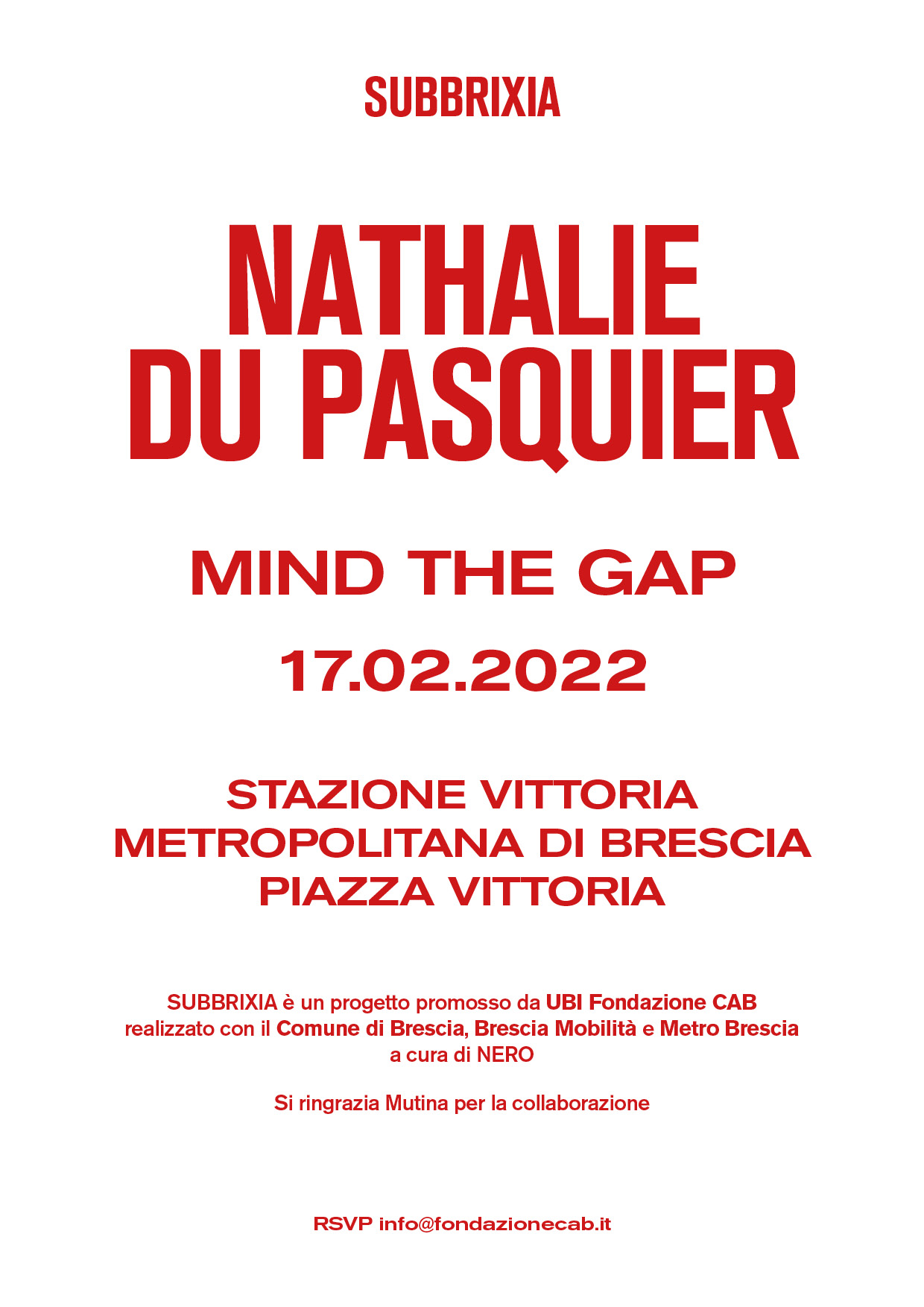 Nathalie Du Pasquier - Mind the gap