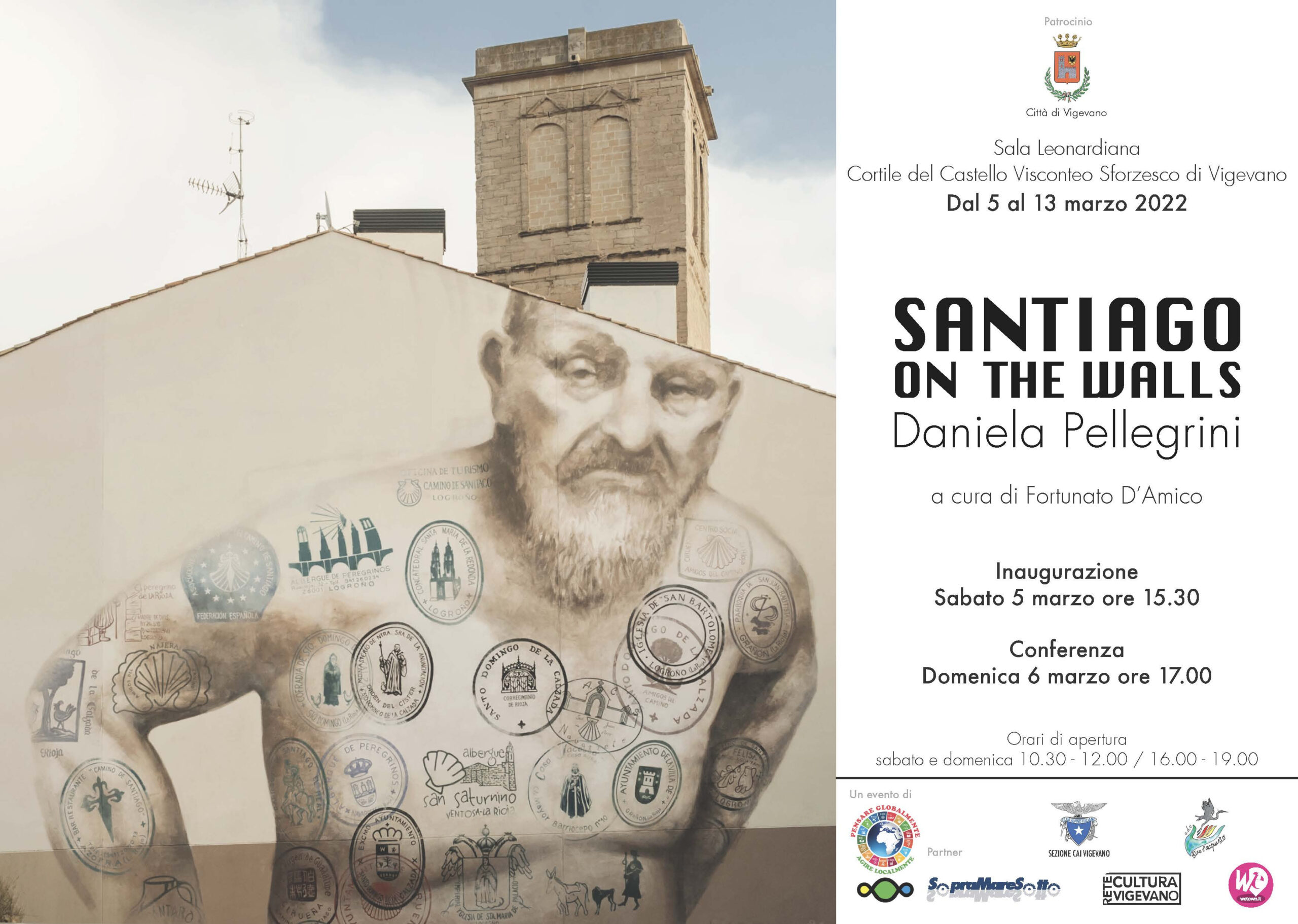 Daniela Pellegrini - Santiago on the walls