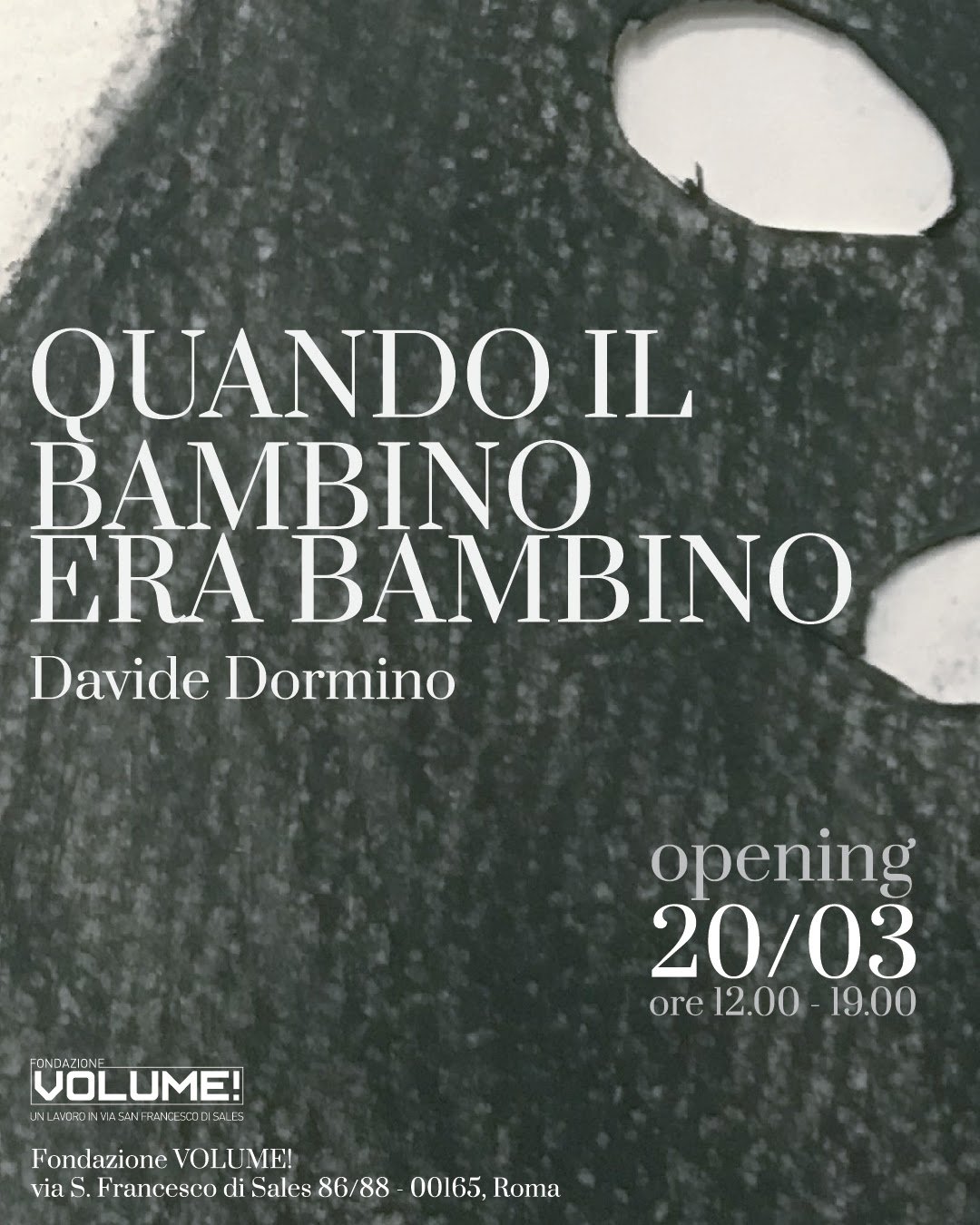 Davide Dormino - Quando il bambino era bambino