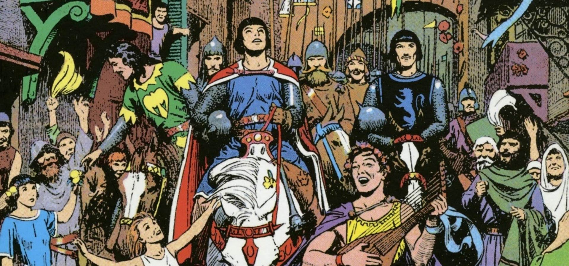 Medioevo. Storia, storie e mito a fumetti