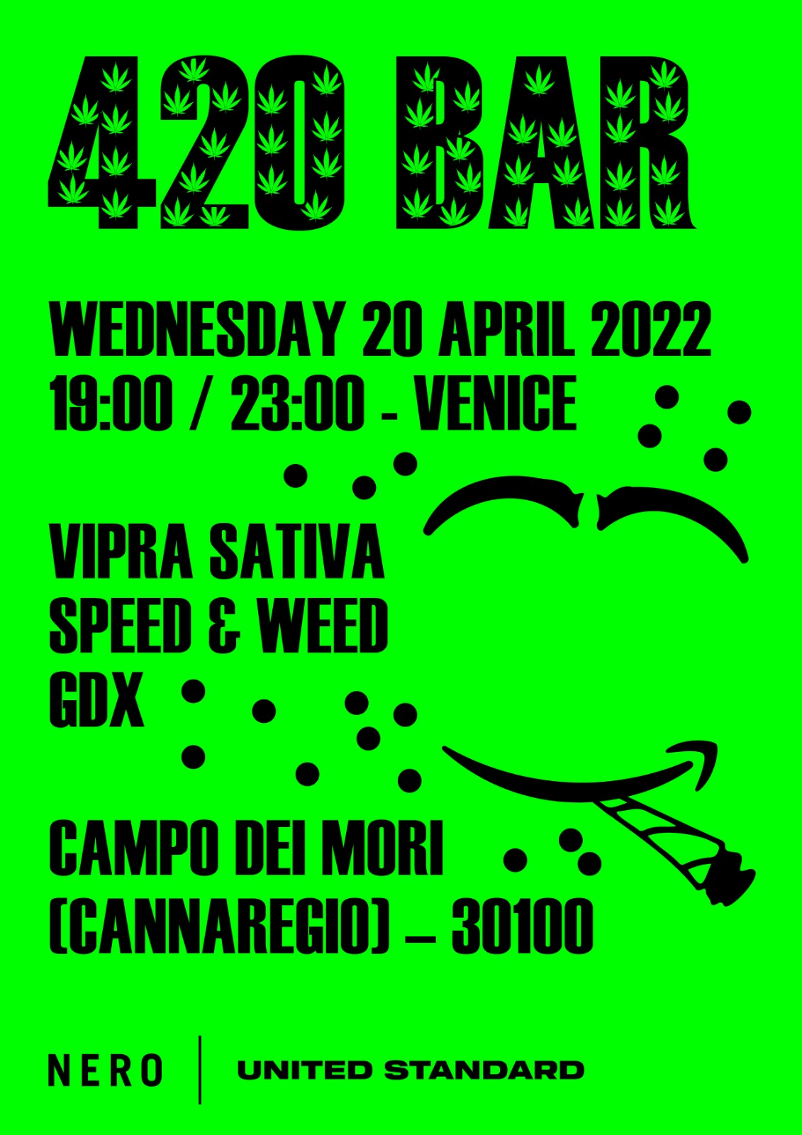 NERO Editions e United Standard – Festa 4:20