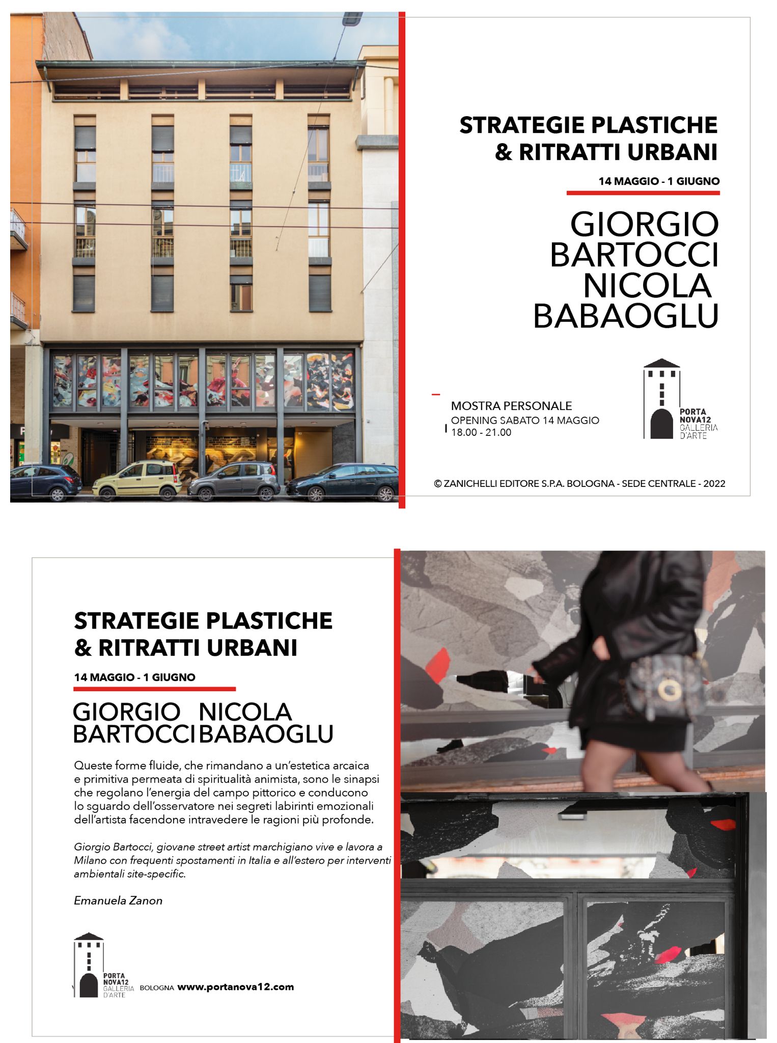Giorgio Bartocci & Nicola Babaoglu - Strategie plastiche e Ritratti urbani