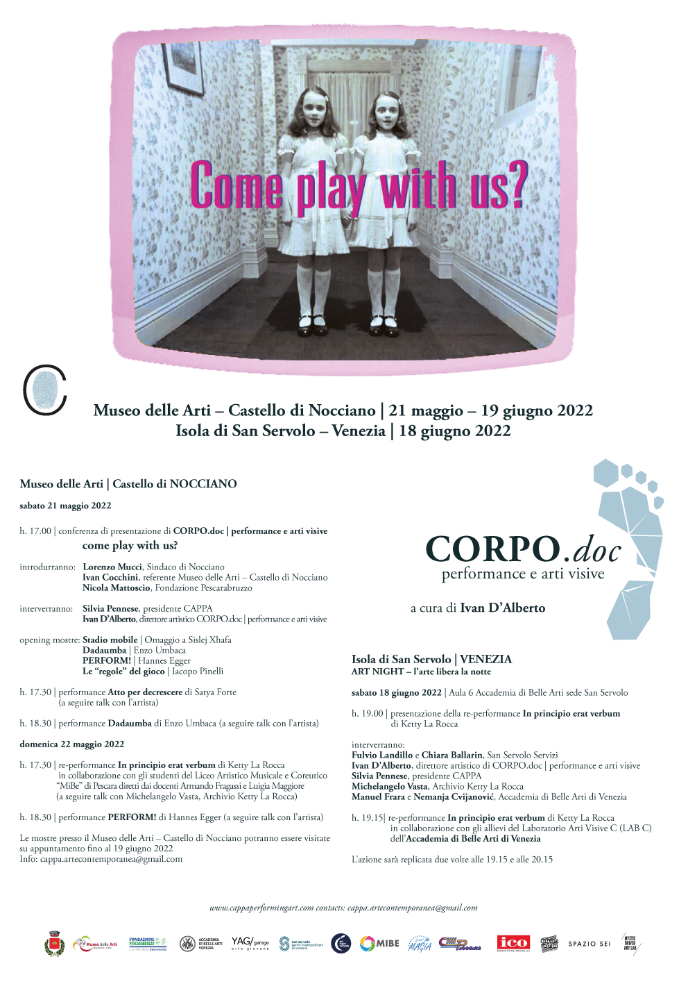 CORPO.doc | performance e arti visive