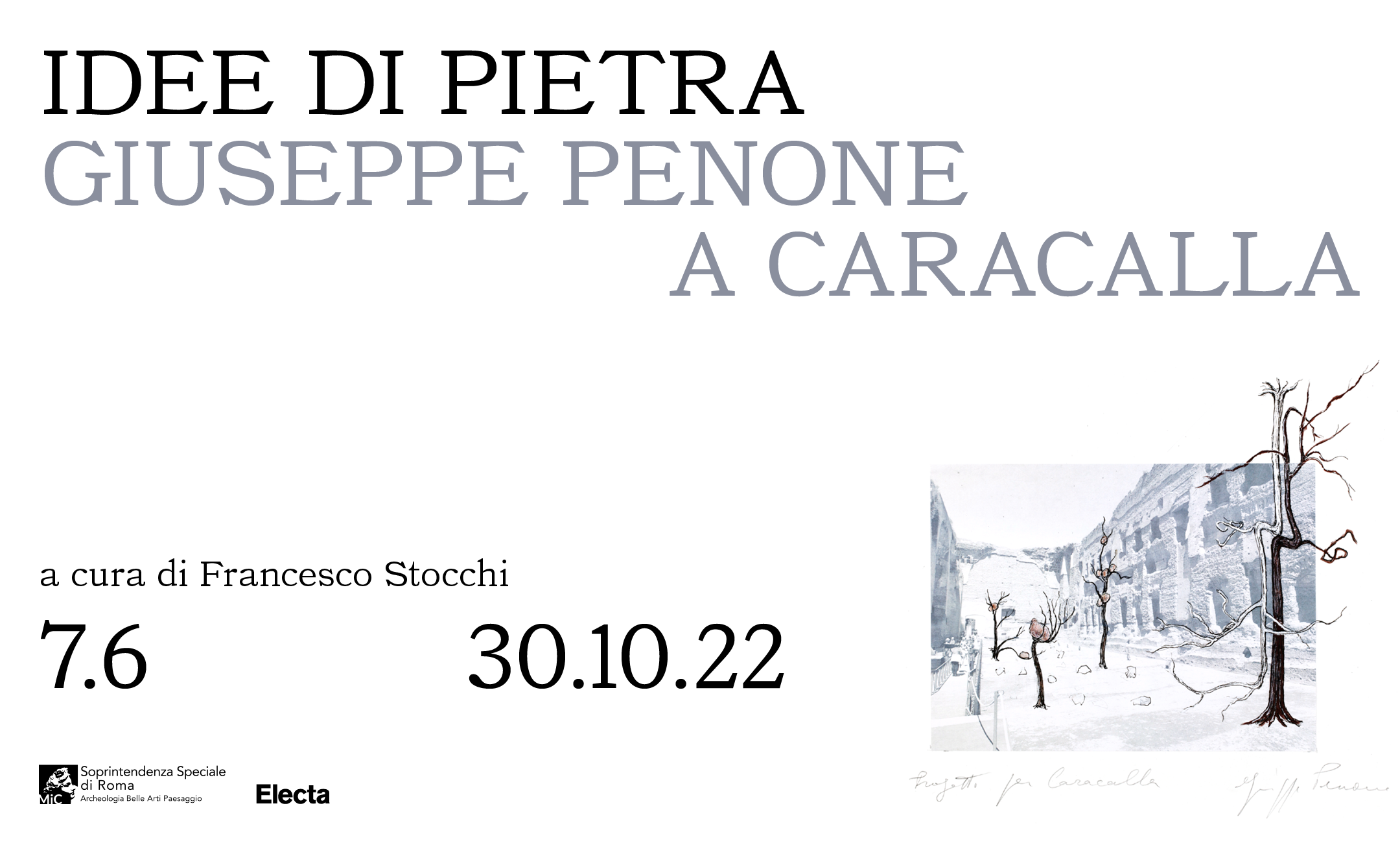 Giuseppe Penone – Idee di pietra