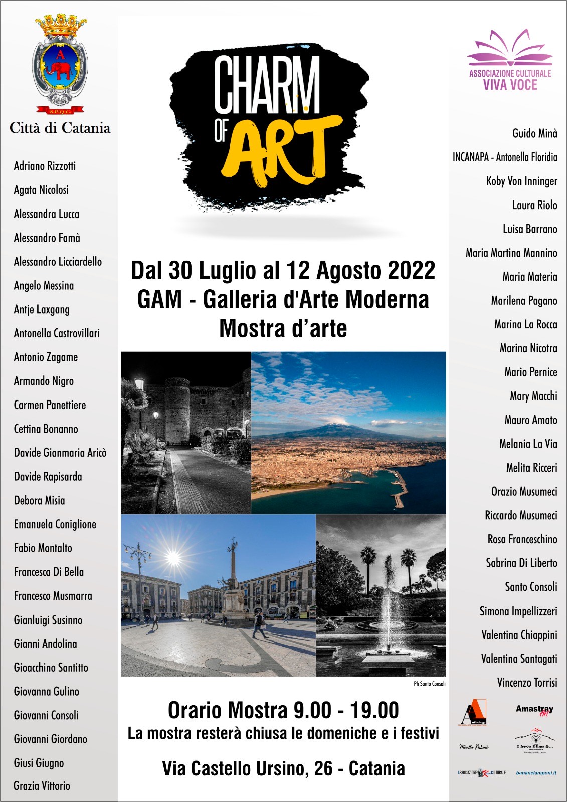 Charm of Art Catania 2022